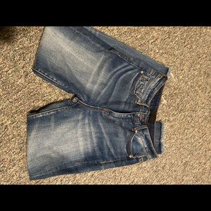 High waisted buckle black